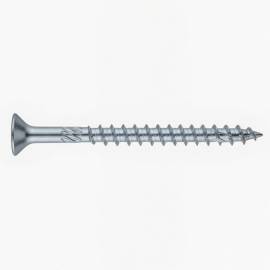 50 Vis de Construction Tête Large 8x280 mm T40 - Zingué Blanc - D-Work