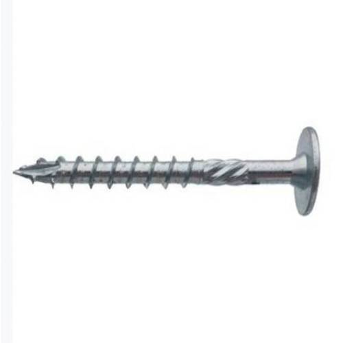 50 Vis De Construction À Tête Large Ct 08380 - 8X380 mm T40 Zingué Blanc - D-Work