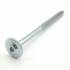 25 Vis De Construction À Tête Large Ct 10300 - 10X300 mm T40 Zingué Blanc - D-Work