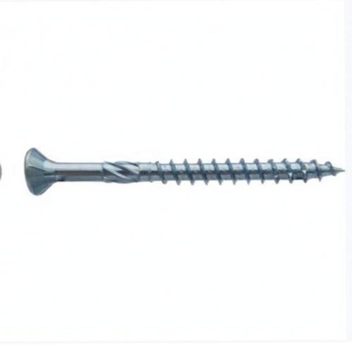 25 Vis De Construction À Tête Large Ct 10360 - 10X360 mm T40 Zingué Blanc - D-Work