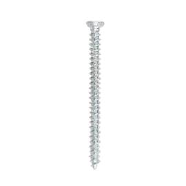 100 Vis à Tête Fraisée 7,5x92 mm - Fixation Cadre - Acier Zingué - D-Work