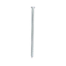 100 Vis à Tête Fraisée 7,5x132 mm - Fixation Cadre - Acier Zingué - D-Work