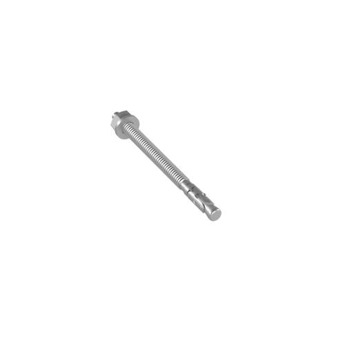 100 Ancrages à Boulon 6x85 mm - Acier Zingué - Fixation Fiable - D-Work