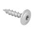 10 Vis de Jardin 8x40 mm - Acier Zingué - Fixation Durable - D-Work