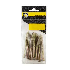 10 Vis À Tête Fraisée Cs 40080 - 4X80 (20 Pcs/Pack) T20 - D-Work