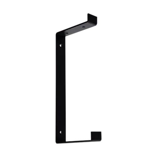4 Équerres D'Étagère C Wff 150 - 163X368X5 mm Noir - D-Work