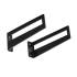 5 Équerres D'Étagère C Wfs 180 - 180X65X28X4 mm G+D Noir - D-Work