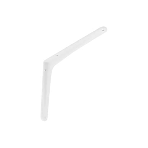 10 Équerres D'Étagère En Aluminium Bi Wft 240 - 240X190 mm Blanc - D-Work