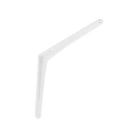 10 Équerres D'Étagère En Aluminium Bi Wft 290 - 290X240 mm Blanc - D-Work