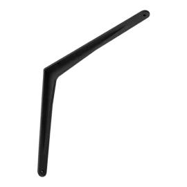 10 Équerres D'Étagère En Aluminium C Wft 340 - 340X290 mm Noir - D-Work