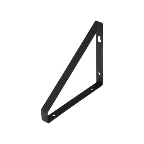 10 Équerres D'Étagère C Wfb 160 - 160X140X16X2 mm Noir - D-Work