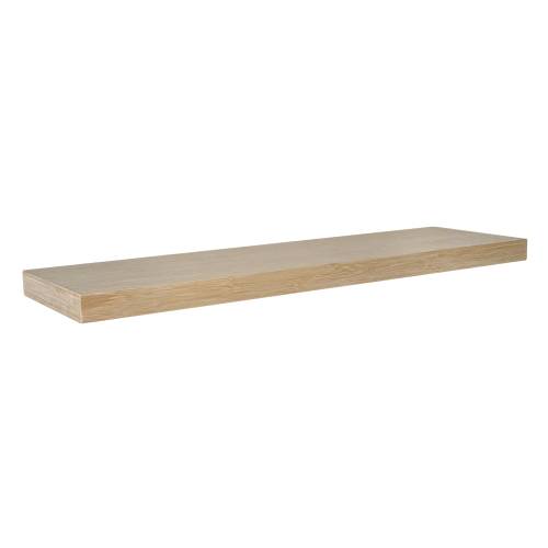 3 Étagères Murales Flottantes Placage Bambou Naturel Fsd 80/24 Bf - 800X235 mm - D-Work