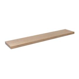 3 Étagères Murales Flottantes 1180x235 mm - Placage Bambou Naturel - Design Élégant et Durable - D-Work