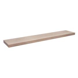 3 Étagères Murales Flottantes Placage Chêne Naturel Fsd 118/24 Df - 1180X235 mm - D-Work