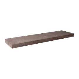 3 Étagères Murales Flottantes Placage Noyer Naturel Fsd 80/24 Of - 800X235 mm - D-Work
