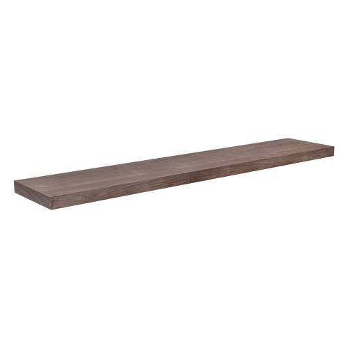 3 Étagères Murales Flottantes Placage Noyer Naturel Fsd 118/24 Of - 1180X235 mm - D-Work