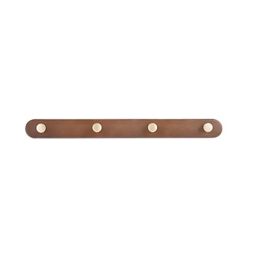 4 Crochets Muraux Pour Vêtements 440x45x45 mm - Acier - Fixation Murale Pratique - D-Work