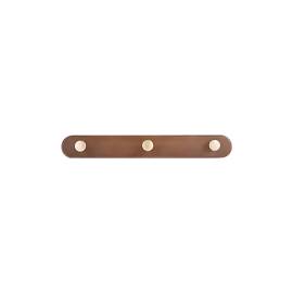 4 Crochets Muraux Pour Vêtements 320x45x45 mm - Acier - Fixation Murale Pratique - D-Work