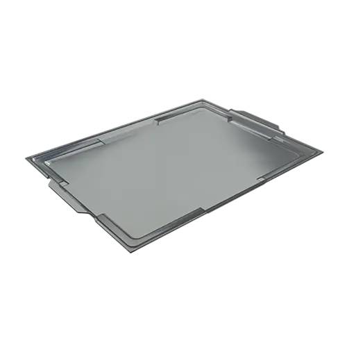 10 Couvercles de Boîte PE Intégri Anthracite 535x410 mm - D-Work