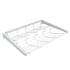 Étagère à Chaussures 570x435x90 mm - Blanc - Rangement Pratique - D-Work