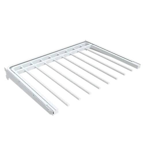 2 Porte-Pantalons Integri Blanc Arwj Bi - 570X435X25 mm - D-Work