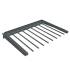 2 Porte-Pantalons Intégri Anthracite 570x435x25 mm - Pratique et Robuste - D-Work