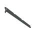10 Consoles Inclinées 15° 406x72 mm - Simple - Anthracite - D-Work