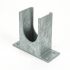 6 Pieds De Poteau En U Classiques Ps 80 - 81X120X60X4 mm Galvanisé À Chaud (Hdg) - D-Work