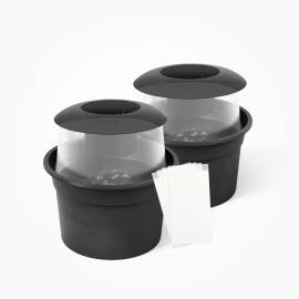 2 Pièges à Moustiques Tigre Anti-Ponte BG-GAT Reflect-Tech - Léger et Efficace - Protection Anti-Moustiques - BIOGENTS