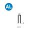 5 000 Agrafes E-14 - Aluminium - 5.66x14x1.2 mm - D-Work
