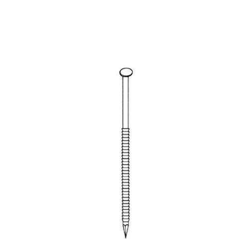 2200 Pointes 34° 28 x 75 mm – Anelées, Acier HDG – Fixation Sécurisée et Durable - ALSAFIX