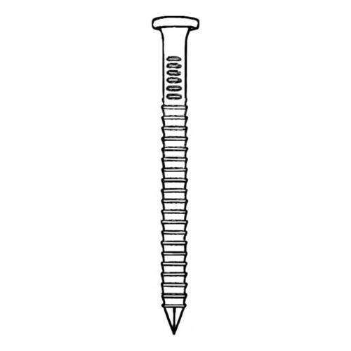 2200 Ptes 34° 40 x 60 Annelées Galva – 2200 Pièces – Acier Galvanisé, Résistantes à la Corrosion – ALSAFIX - ALSAFIX