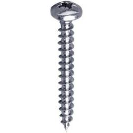 500 Vis Tête Ronde PH2 Zinguée Blanche 5 x 40 mm – Acier Zingué – Fixation Sécurisée et Durable - ALSAFIX