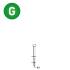 Coil de 10 Pointes Annelées Galvanisées 16° – D. 2,3/2,5 x 45 mm – Résistantes et Durables - ALSAFIX