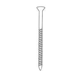 2000 Scrail 22/25 x 30 Galva PZ2 – 2.8 kg – Acier Galvanisé, Résistants et Durables - ALSAFIX