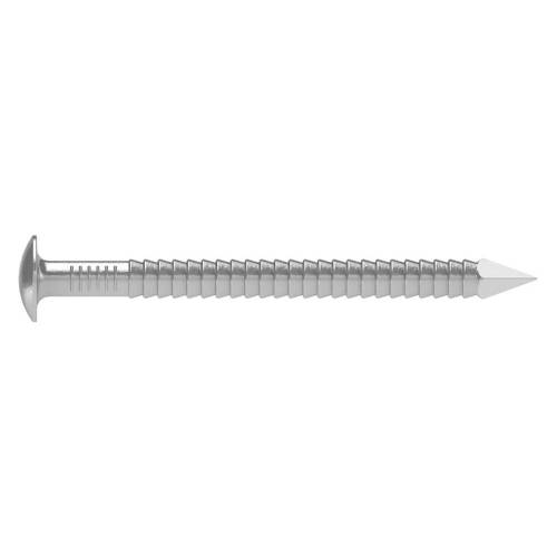 Coil de 6000 Pointes Annelées INOX A2 Tête Bombée 2,5 x 55 mm – Acier Inoxydable, Norme 16° – Fixation Sécurisée et Du - ALSAFIX