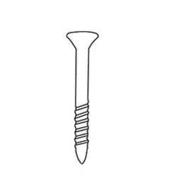 2000 Scrail 25/28 x40 – Inox A4, Norme TX15 – Fixation Sécurisée et Durable - ALSAFIX
