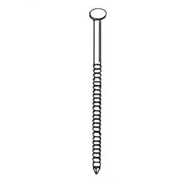 4 800 Pointes Annelées Inox A4 Tête Bombée 16° (Coil) - 2.5x64 mm - D-Work