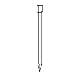 Pointe en Vrac Tête Homme (Th) Galvanisée - 2.5x50 mm - 1 kg - D-Work