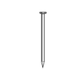Pointe en Vrac Tête Plate (Tp) Lisse - 3.1x60 mm - 1 kg - D-Work