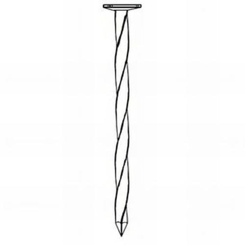 Pointe Carrée Torsadée 4,0 x 100 mm – Tête Plate, 1 kg – Fixation Sécurisée et Durable - ALSAFIX