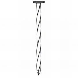 Pointe Carrée Torsadée 5,0 x 125 mm – Tête Plate, 1 kg – Fixation Sécurisée et Durable - ALSAFIX