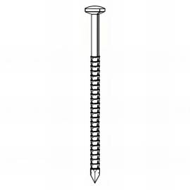 Pointe Annelée INOX A4 en Vrac Tête Bombée 25/27 x 30 mm – 5 kg – Résistante et Durable - ALSAFIX