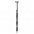 Pointe Annelée INOX A4 en Vrac Tête Bombée 25/27 x 35 mm – 5 kg – Résistante et Durable - ALSAFIX