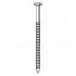 Pointe Annelée INOX A4 en Vrac Tête Bombée 25/27 x 60 mm – 5 kg – Résistante et Durable - ALSAFIX