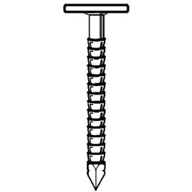 Pointe en Vrac Tête Extra Large (TEL) Annelée - Inox A4 - 2.8/3.1x60 mm - 5 kg - D-Work