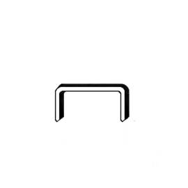 10 000 Agrafes Galvanisées A-06 – 12,84 x 6 x D. 0,7 x 1 mm – Résistantes et Durables - ALSAFIX