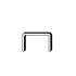 10 000 Agrafes Aluminium A-08 Inox A2 (304) - 12.84x8x0.7x1 mm - D-Work