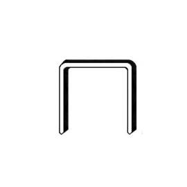 10 000 Agrafes A-12 – 12,84 x 12 x D. 0,7 mm – Inox A2 (304) – Résistantes à la Corrosion - ALSAFIX