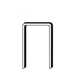 5000 Agrafes Galvanisées A-20 – 12,84 x 20 mm, D. 0,7 mm – Résistantes et Durables - ALSAFIX
